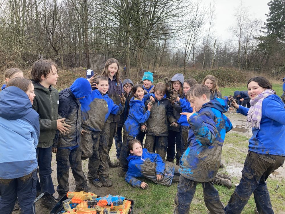 scouts de zwaluw Wolvenweekend 2024